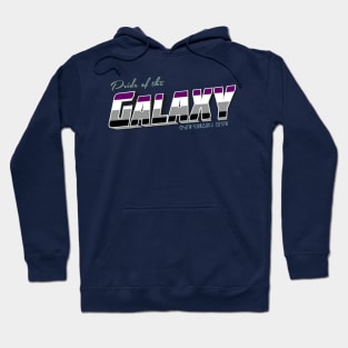 PCGE - Pride of the Galaxy - ASEXUAL Pride Hoodie